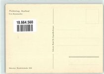 4437 Waldenburg 1952 Künstlerkarte Treppe zum Torturm sign. F.Krumenacher