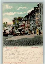 3000 Bern Berne 1903 - Chachelimarkt Marktszene