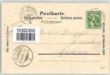 9044 Wald AR Prägedruck Helvetia Wappen Lithographie