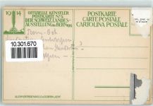 3000 Bern Berne Gebrauchsspuren Brunnenanlage Studerstein Landesausstellung 1914 sign. A Tieche