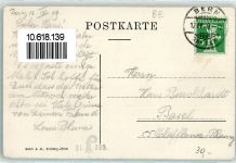 3000 Bern Berne 1909