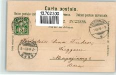 1304 Cossonay-Ville 1899 BOAKC Lithographie La Tine de Conflans Funiculaire Bergbahn Verlag Künzli Nr 1986