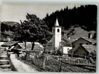 7602 Casaccia Foto AK Kirche