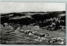 2322 Le Crêt-du-Locle Karte beschädigt Fliegeraufnahme