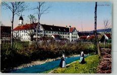 8109 Kloster Fahr Foto AK Kirche Kloster Nonnen