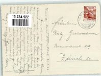 7106 Tenna 1946 Foto AK Hotel Alpenblick