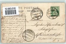 1658 Rossinière 1905 Gebrauchsspuren Le Grand Chalet