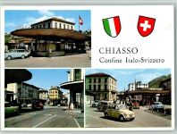 6830 Chiasso - Ortsansichten Confine Italo/Svizzero 3-Bildaufnahme