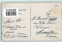 1820 Veytaux - Schloss Chillon Dents du Midi im Mondschein