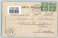 1290 Versoix 1905 - Bise Glaciale Winter Eis Schnee