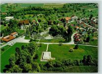 4302 Augst BL - Fliegeraufnahme Augusta Raurica Tempel auf Schönbühl Szenisches theater Curia Römerhaus Museum