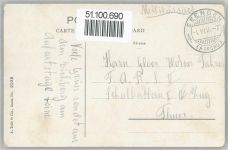 5707 Seengen - Karte, Seepartie, Wild