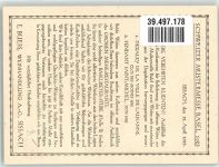 4000 Basel Bâle Werbe AK Frau Werbung Weinhandlung Buess