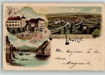 4242 Laufen 1900 BOAKC Lithographie