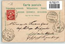 4242 Laufen 1900 BOAKC Lithographie