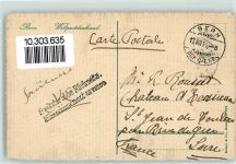 3000 Bern Berne 1915 - Weltpostverein Denkmal