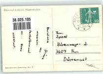 3532 Zäziwil 1965 Foto AK Fliegeraufnahme