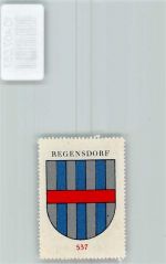 8105 Regensdorf - Vignette Wappen Kaffee Hag 1920-1940