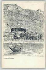 6600 Muralto Künstlerkarte sign. L. Ammann