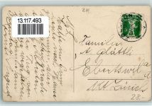 8702 Zollikon Gebrauchsspuren 1914 Personenschiff Speer