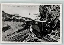 1943 - Zahnradbahn Pilatusbahn gegen Kulmhotel - Verlag Gaberell Nr. 24672
