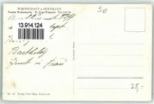 4515 Weissenstein b. Solothurn Gebrauchsspuren Gasthaus Wirtschaft z. Sennhaus Vorderer Weissenstein Kühe