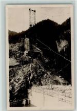 8854 Siebnen - Kraftwerk Wäggithal Betonieranlage mit Lift