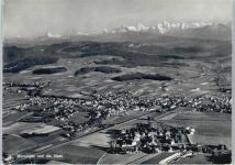 3110 Münsingen - Fliegeraufnahme, Alpen