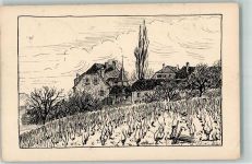 2075 Montmirail 13 Künstlerkarte Schloss Chateau de Montmirail