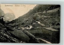 3863 Gadmen 1909 - Sustenstrasse - Schaftelen mit Titlis