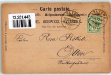 4448 Läufelfingen 1903 - Kurhaus Frohburg Station Läufelfingen Ort handschriftlich