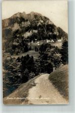 6383 Niederrickenbach Maria Rickenbach 1923 Foto AK Musenalp