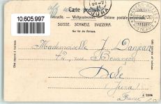 2108 Couvet 1911 Gebrauchsspuren