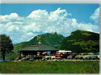3703 Aeschiried - Restaurant Chemihütte mit Blick auf Thunersee Sigriswilgrat Niederhorn