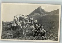 8750 Riedern 1918 Foto AK Turnverein auf dem Drusberg Ort handschriftlich