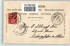 8308 Illnau 1899 BOAKC Lithographie