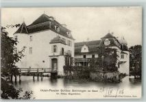 4103 Bottmingen 1906 - Hotel Schloss Bottmingen Wasserschloss