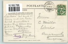 4103 Bottmingen 1906 - Hotel Schloss Bottmingen Wasserschloss