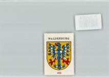 4437 Waldenburg - Vignette Wappen Kaffee Hag ca 1920-1940 Waldenburg