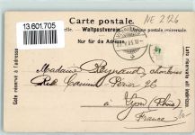 2126 Les Verrières 1905 - La Frontiere