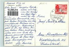 6936 Cademario 1956 Foto AK Luftbild Aerofoto