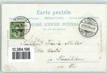 8000 Zürich 1899 AK mit Goldfenster