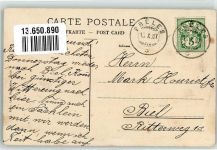 2515 Prêles 1907 Künstlerkarte Postkutsche Oldtimer Fahrrad