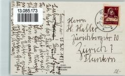 9475 Sevelen 1931 Foto AK Pension