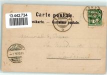 1896 Vouvry 1899 Künstlerkarte Pas de Vernaz Miex sign.