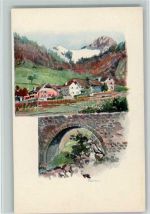 1820 Veytaux 1898 Künstlerkarte sehr gute Erhaltung AK