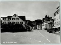 9430 St. Margrethen SG Foto AK Gasthaus Ochsen Coiffeur Fahrrad Auto