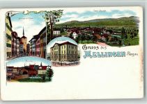 5507 Mellingen BOAKC Schulhaus Lithographie