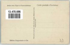 Avion Flugzeug Eiger Schreckhörner Edition Guggenheim & Cie