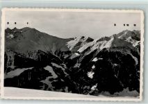 1936 Verbier - Panorama de la Ruinette sur Verbier